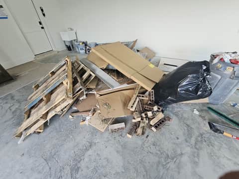 Cleaning and junk removal work by Xenya's LLC in Central Arkansas