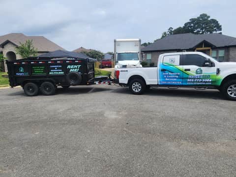 Cleaning and junk removal work by Xenya's LLC in Central Arkansas