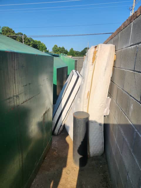 Cleaning and junk removal work by Xenya's LLC in Central Arkansas