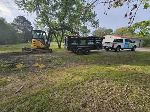 Cleaning and junk removal work by Xenya's LLC in Central Arkansas